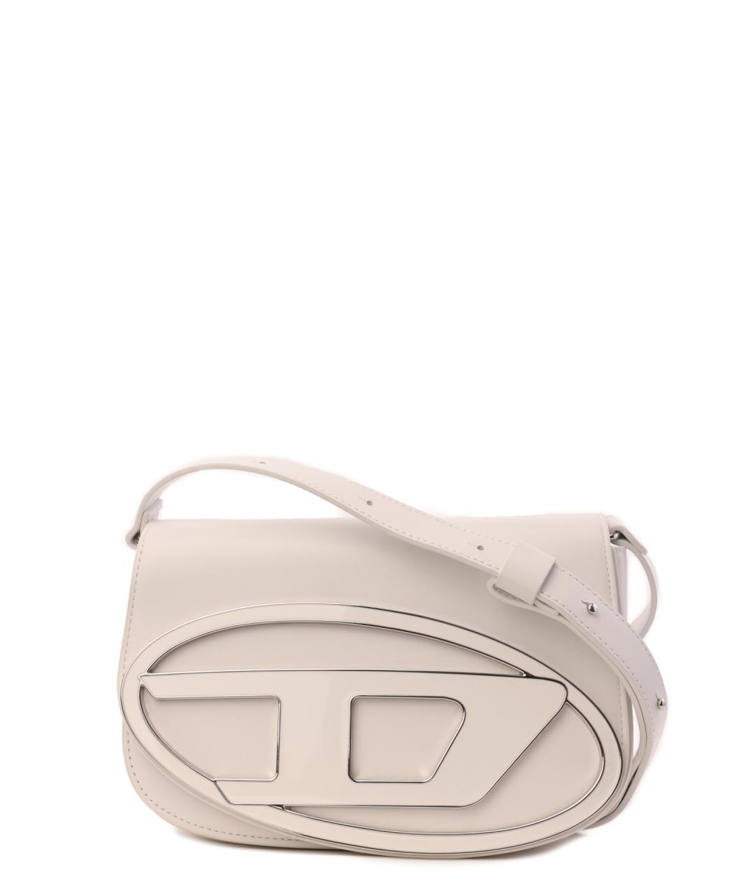 DIESEL Белая сумка через плечо, фото 4