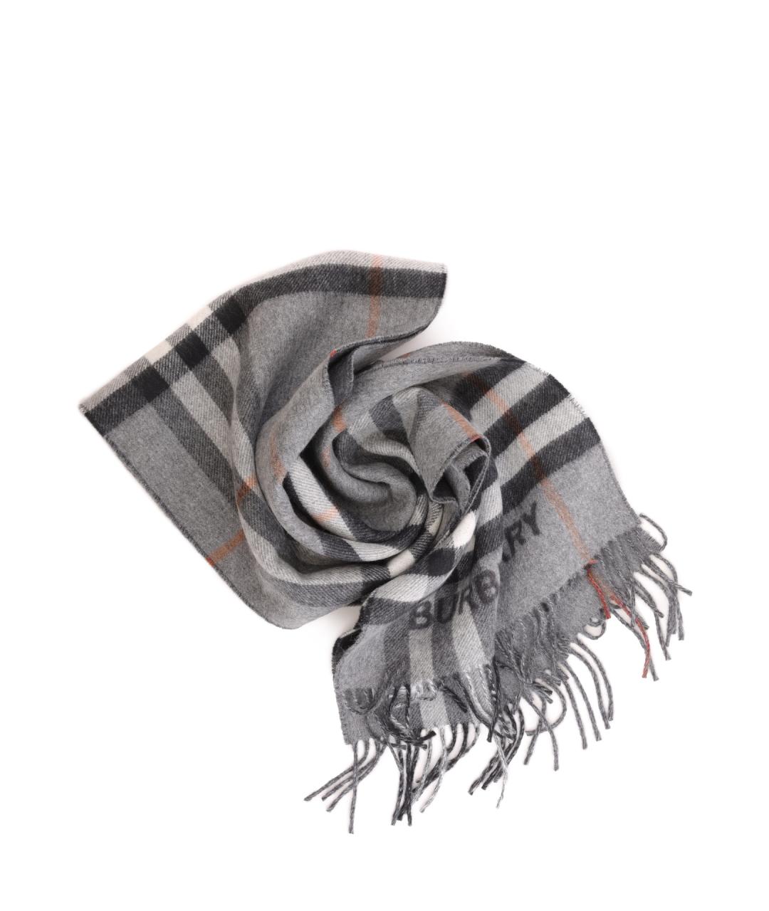 BURBERRY Мульти кашемировый шарф, фото 2