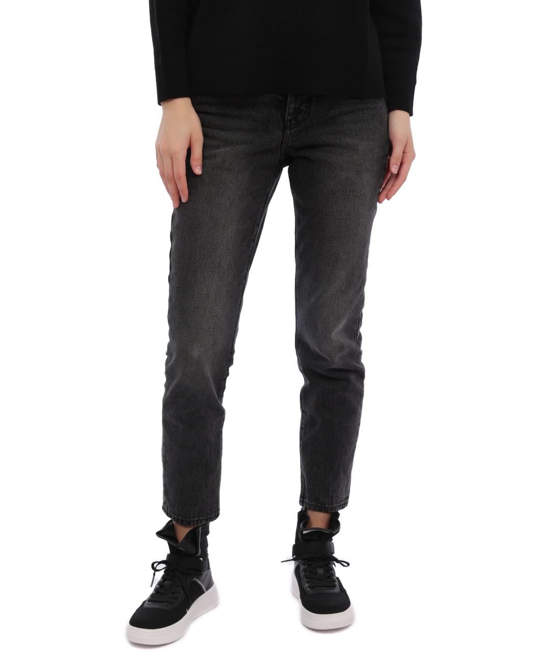 ARMANI EXCHANGE Черные прямые джинсы, фото 2