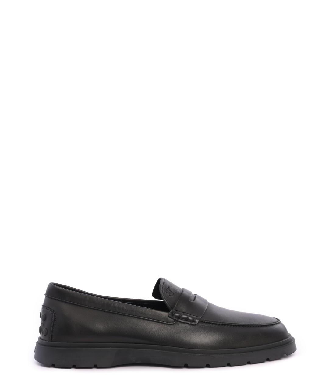 TOD'S Черные лоферы, фото 1