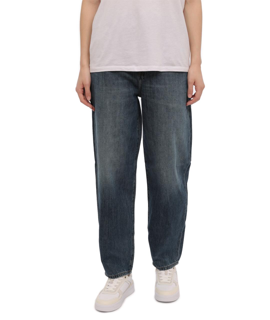 TOMMY HILFIGER Синие хлопковые прямые джинсы, фото 1