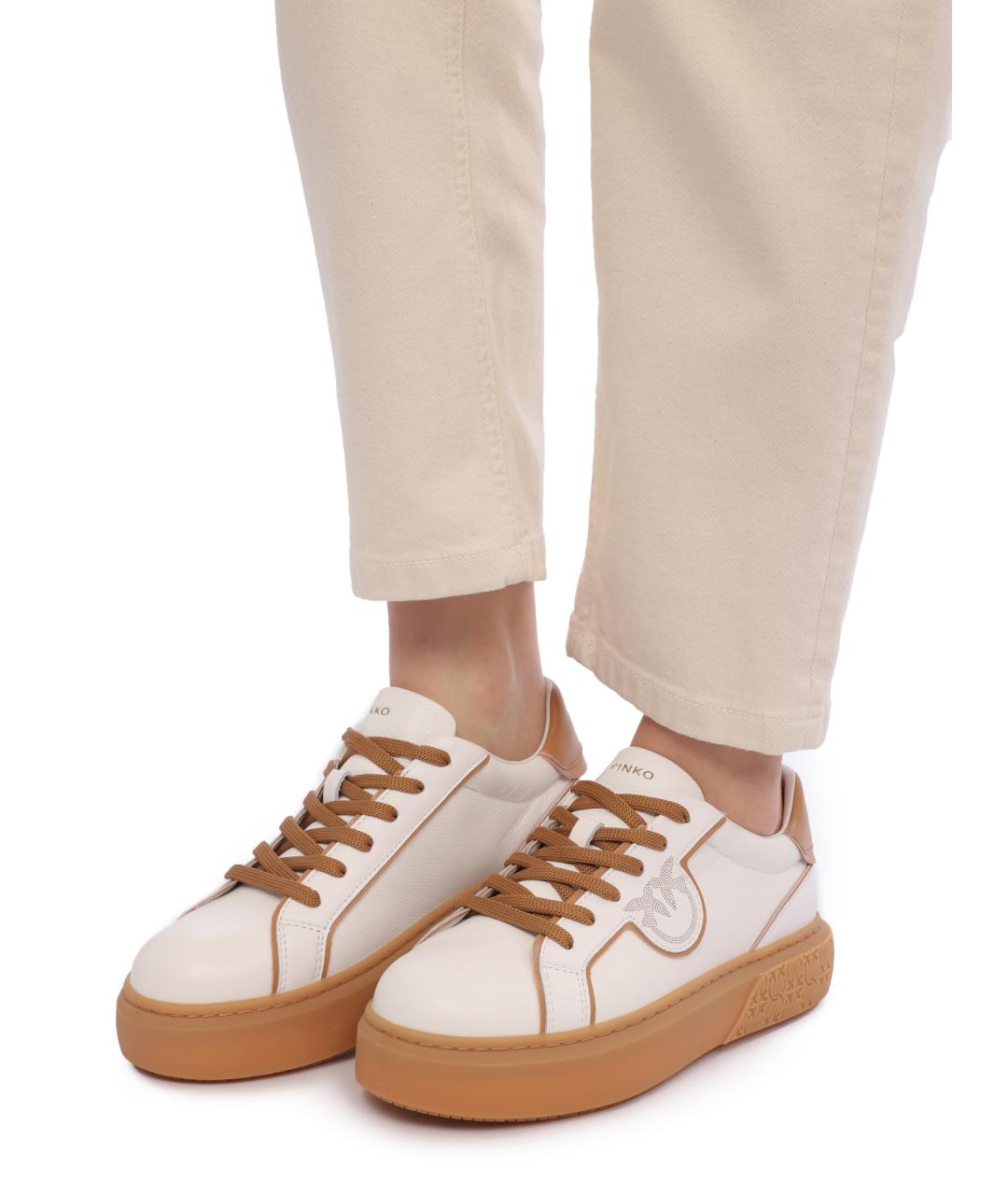 PINKO Кожаные кроссовки, фото 7