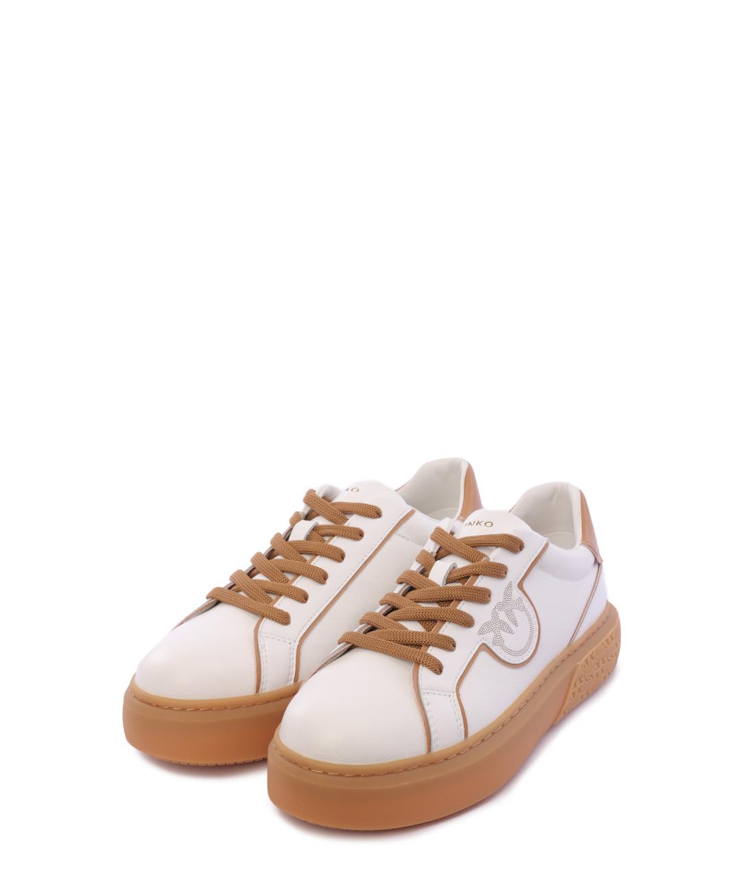 PINKO Кожаные кроссовки, фото 2