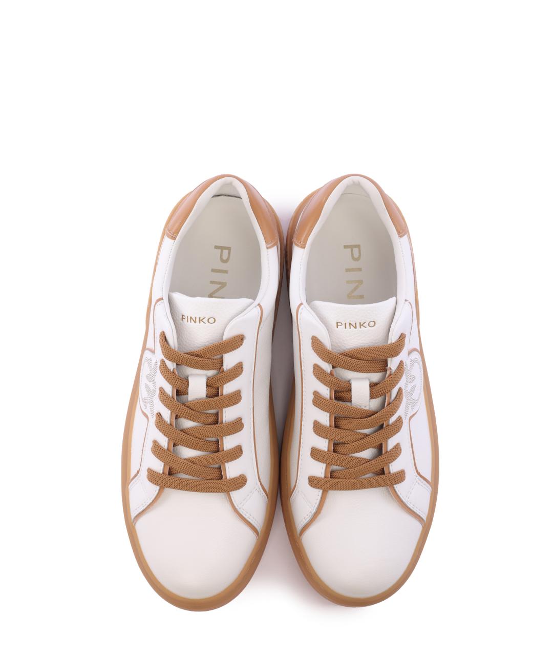 PINKO Кожаные кроссовки, фото 5