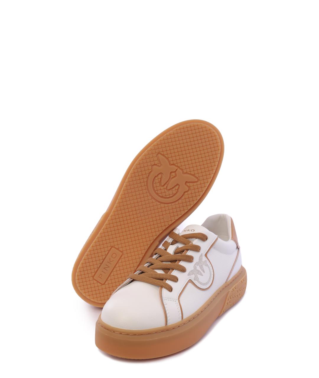 PINKO Кожаные кроссовки, фото 4