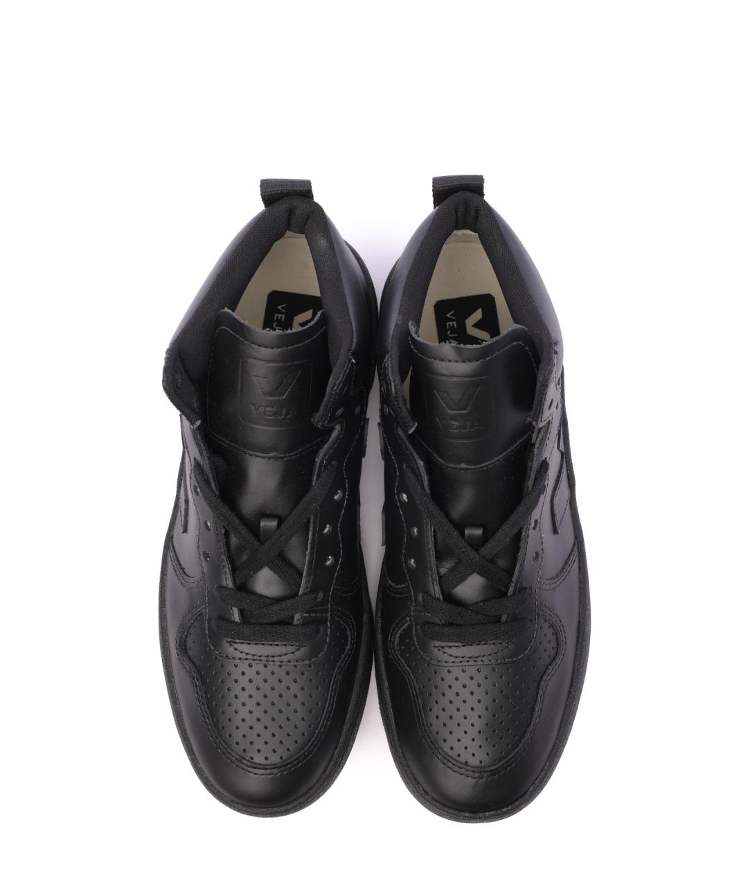 VEJA Черные кожаные кеды, фото 5
