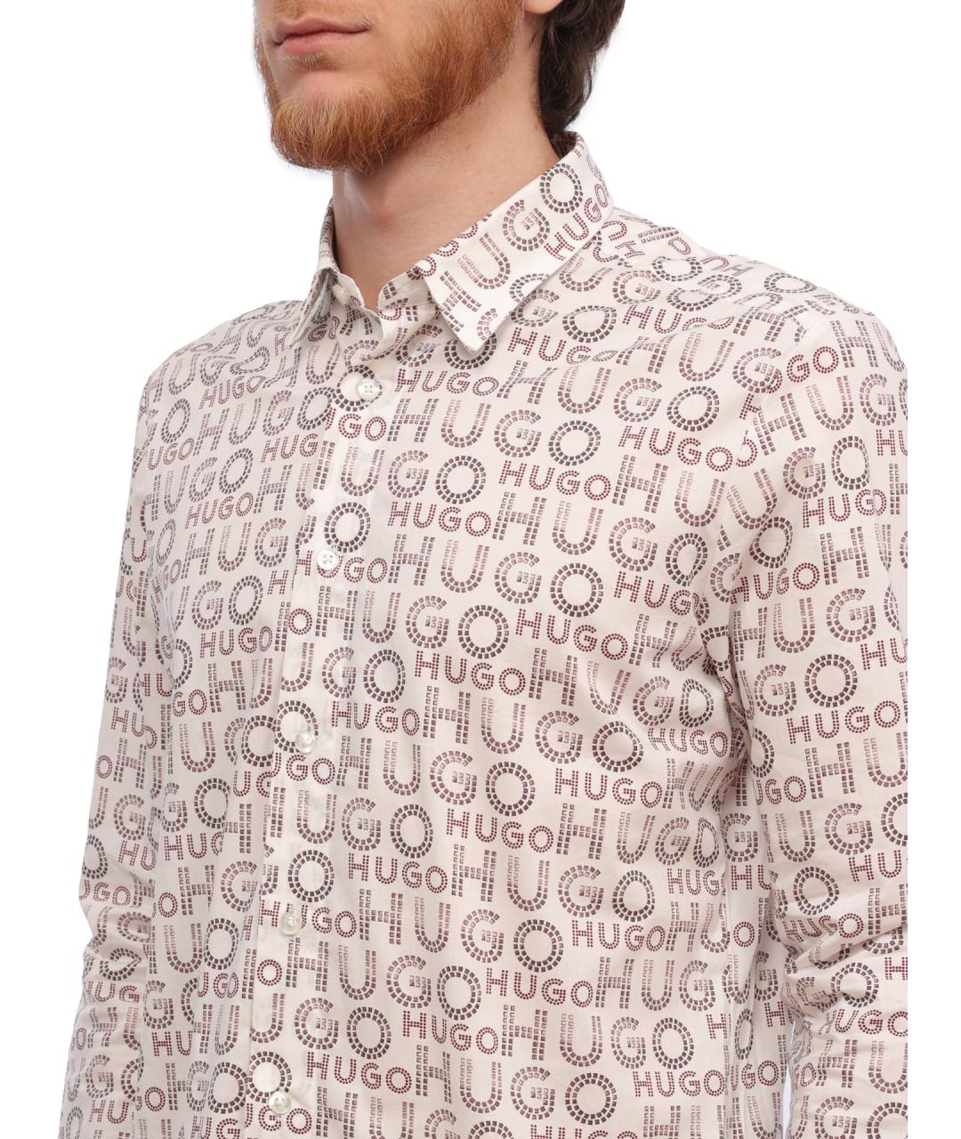 HUGO Мульти кэжуал рубашка, фото 4