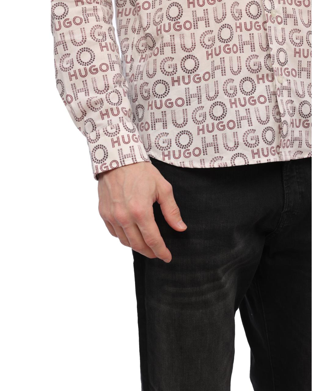 HUGO Мульти кэжуал рубашка, фото 5