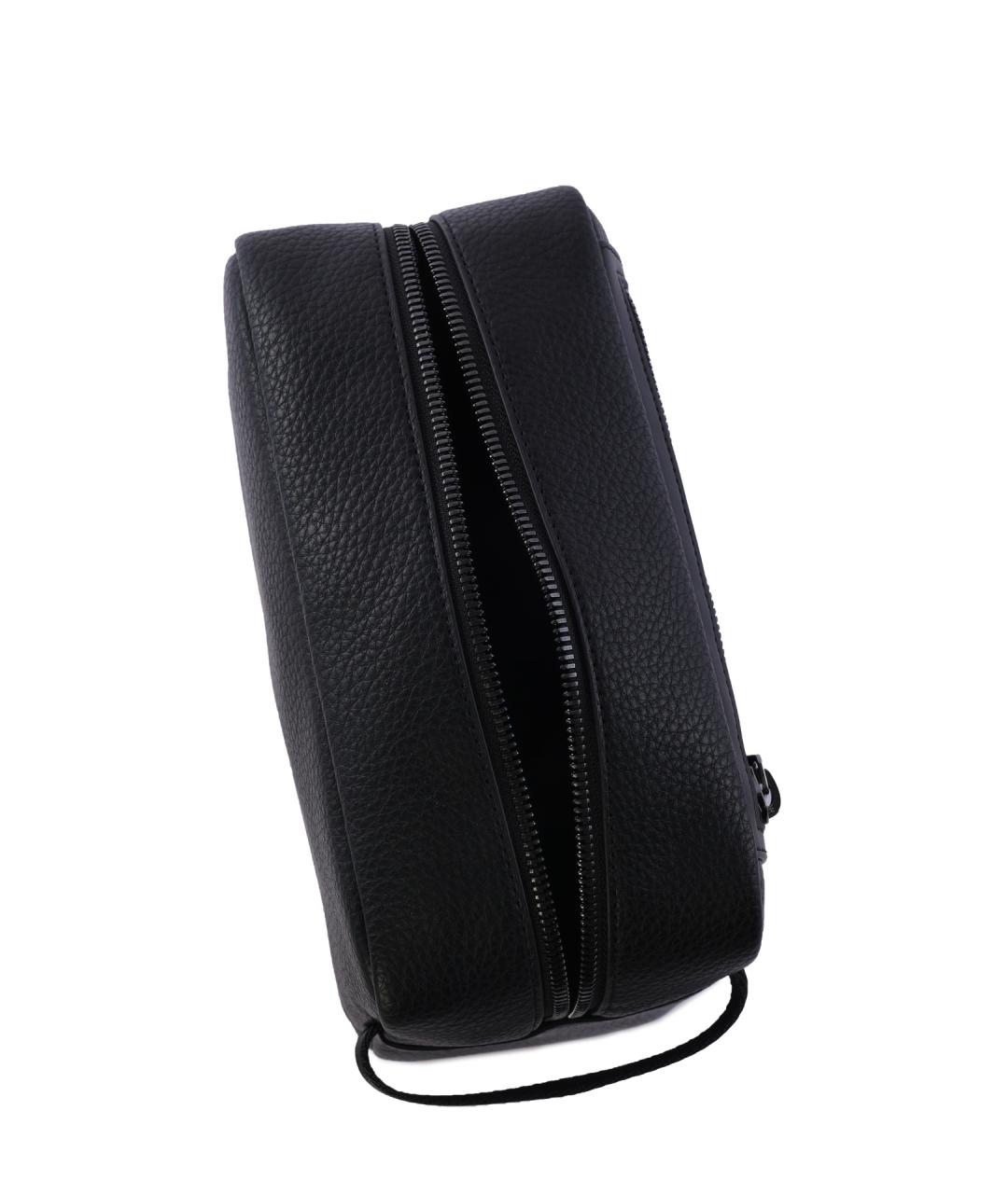 HUGO Черная барсетка, фото 4