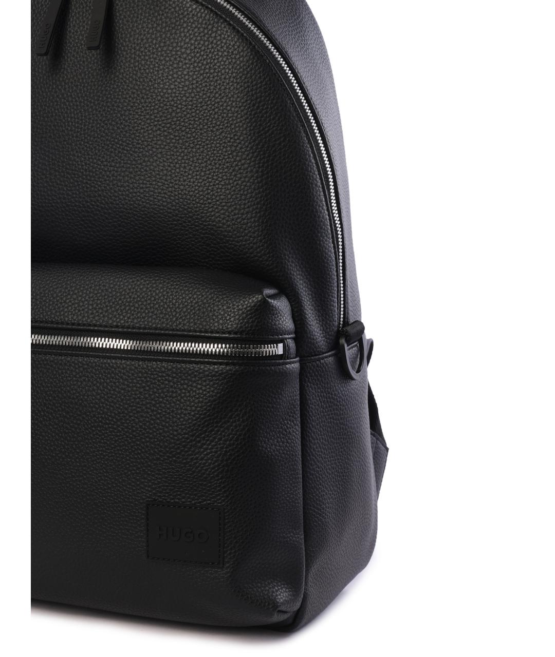 HUGO Черный рюкзак, фото 4