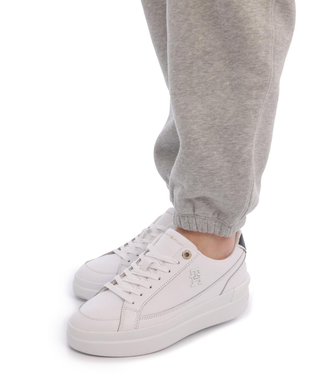 TOMMY HILFIGER Белые кроссовки, фото 7