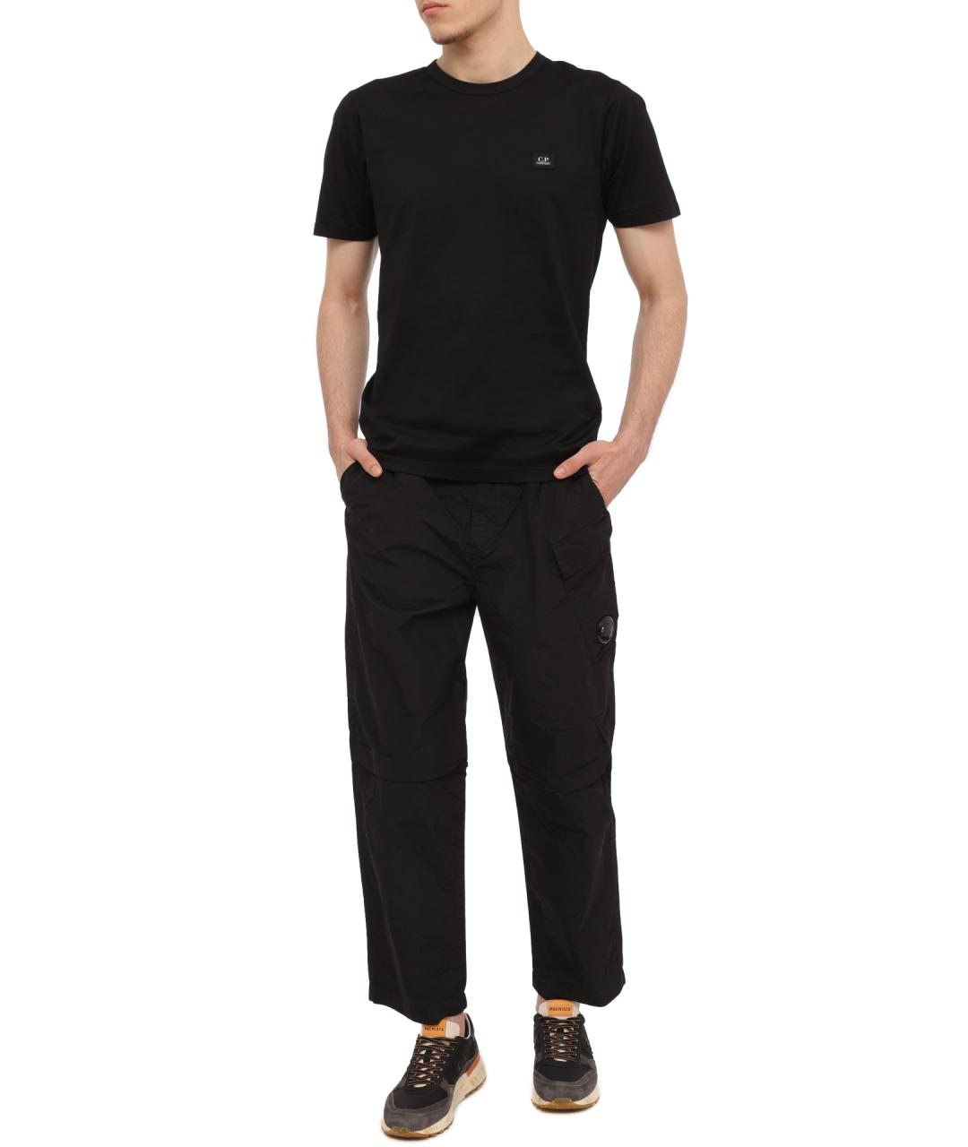 CP COMPANY Черные повседневные брюки, фото 2