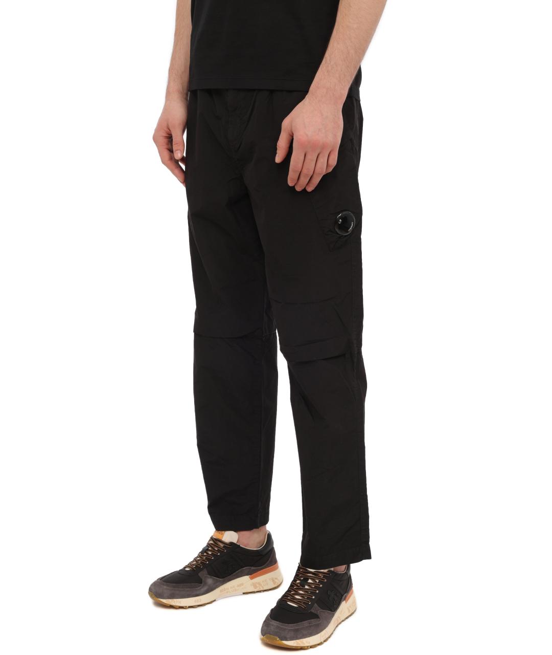 CP COMPANY Черные повседневные брюки, фото 3