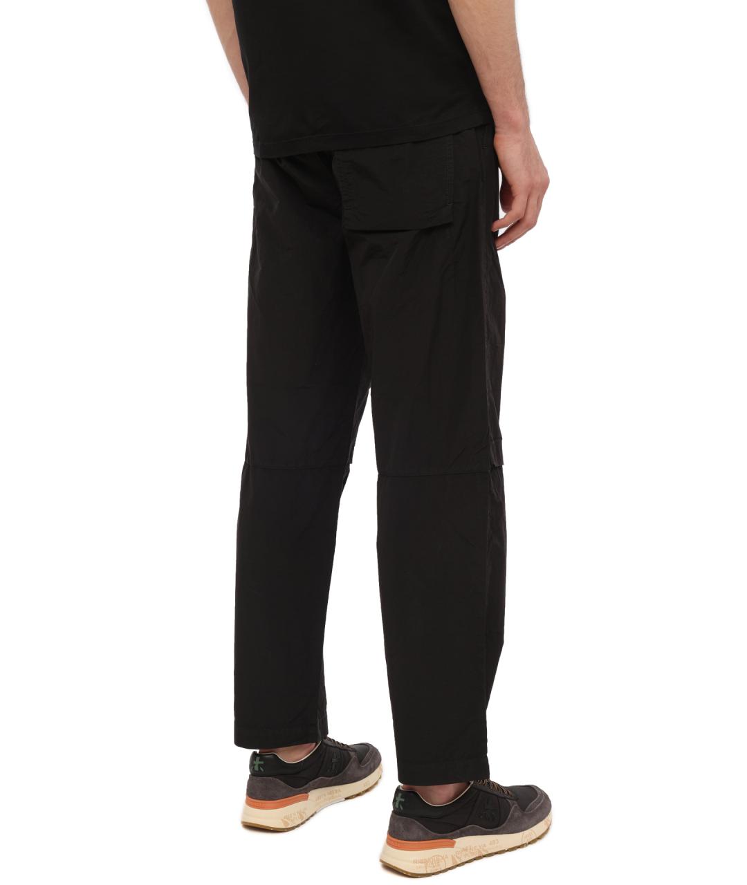 CP COMPANY Черные повседневные брюки, фото 4