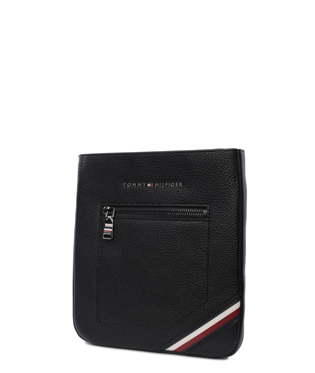 TOMMY HILFIGER Черная сумка на плечо, фото 2