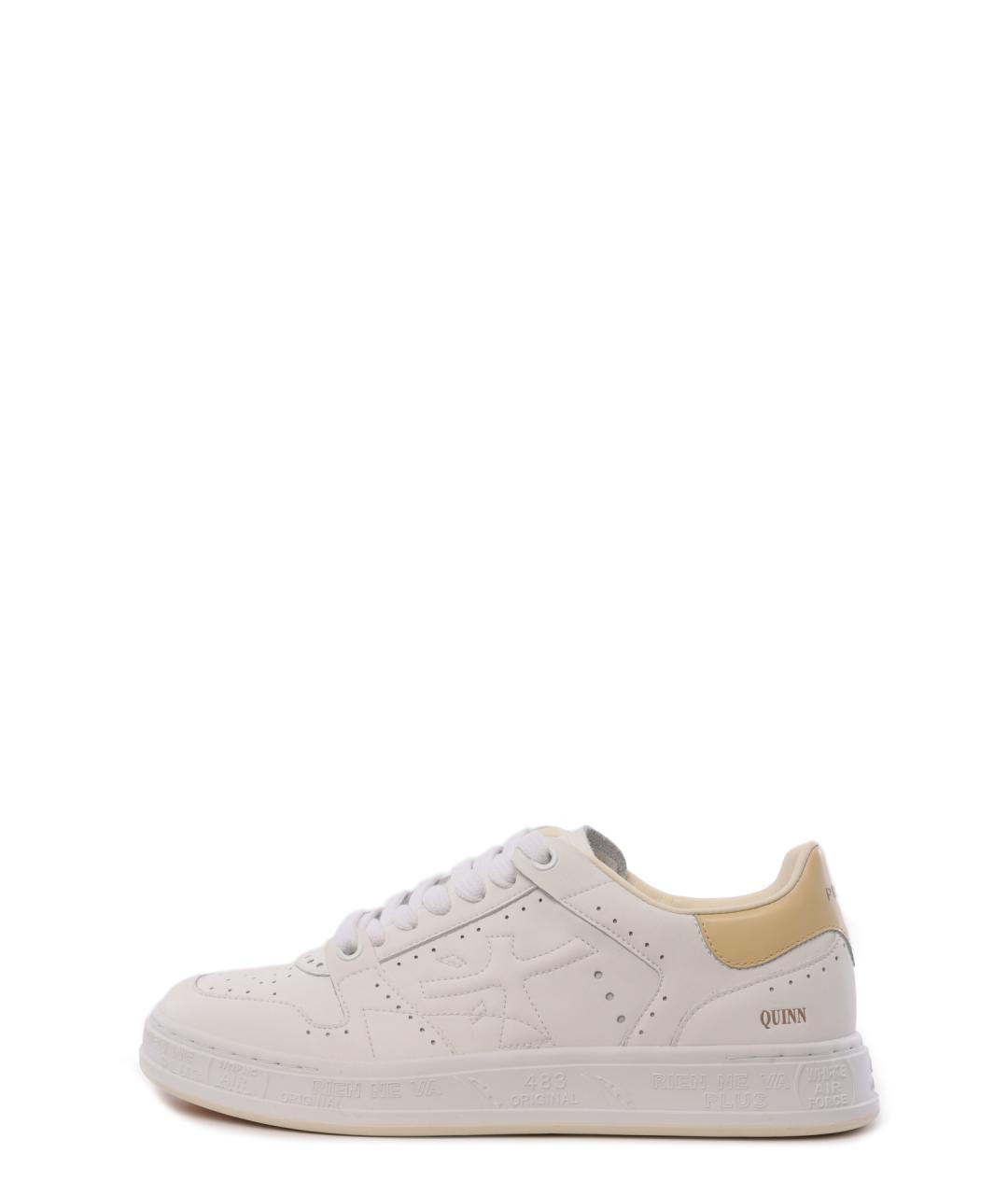 PREMIATA Белые кожаные кеды, фото 9