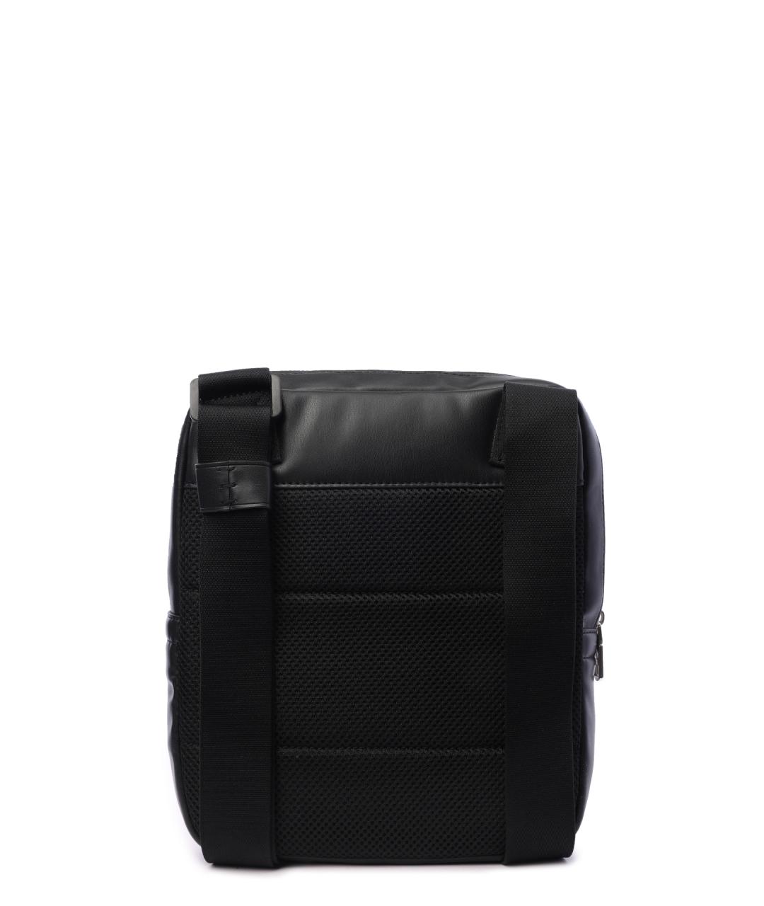 CALVIN KLEIN Черная сумка на плечо, фото 3