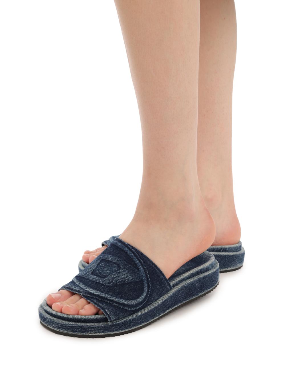 DIESEL Текстильные шлепанцы, фото 6