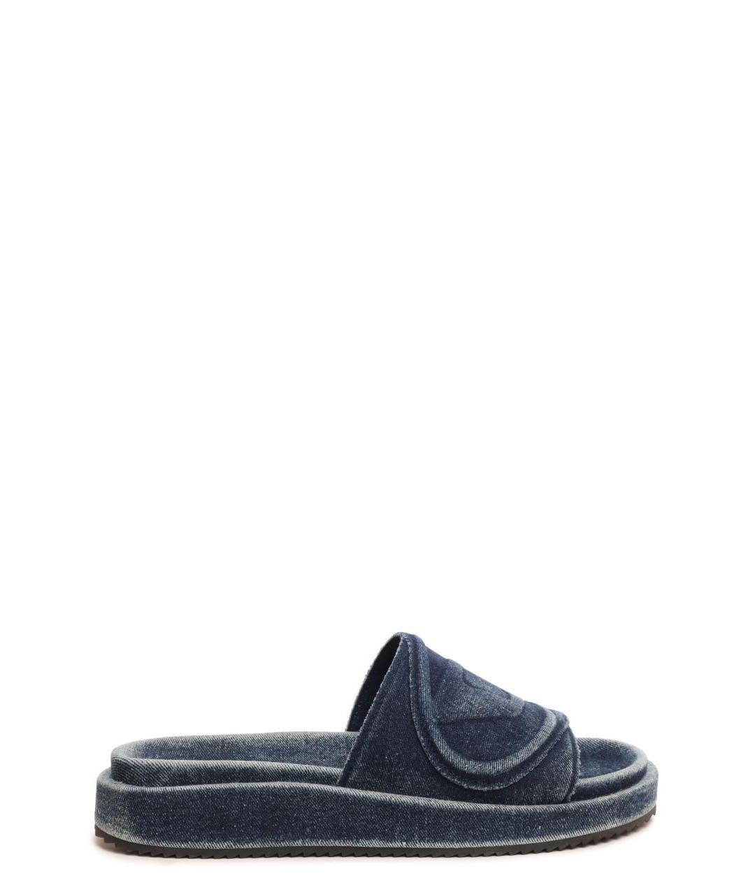 DIESEL Текстильные шлепанцы, фото 1