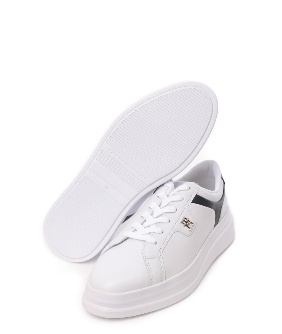 TOMMY HILFIGER Белые кеды, фото 4