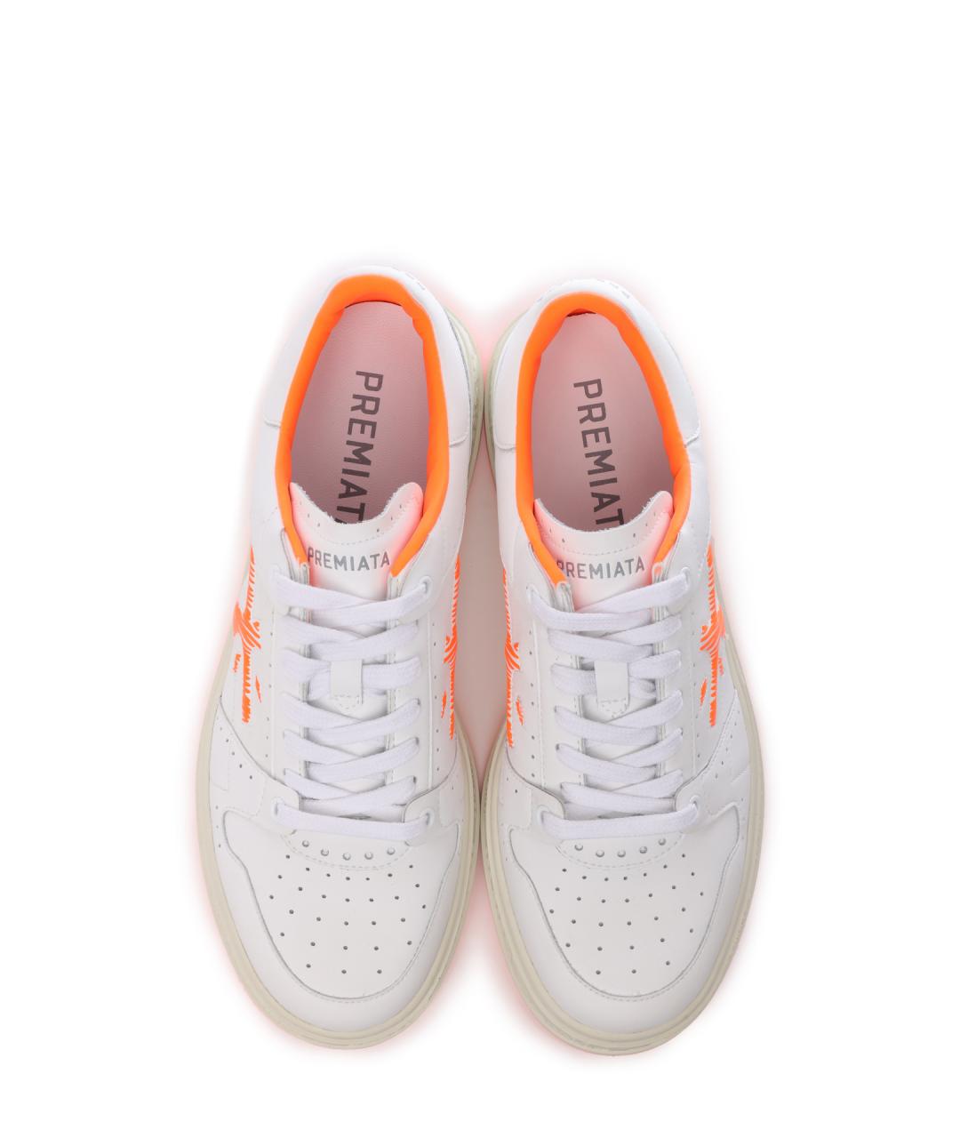 PREMIATA Белые низкие кроссовки / кеды, фото 5