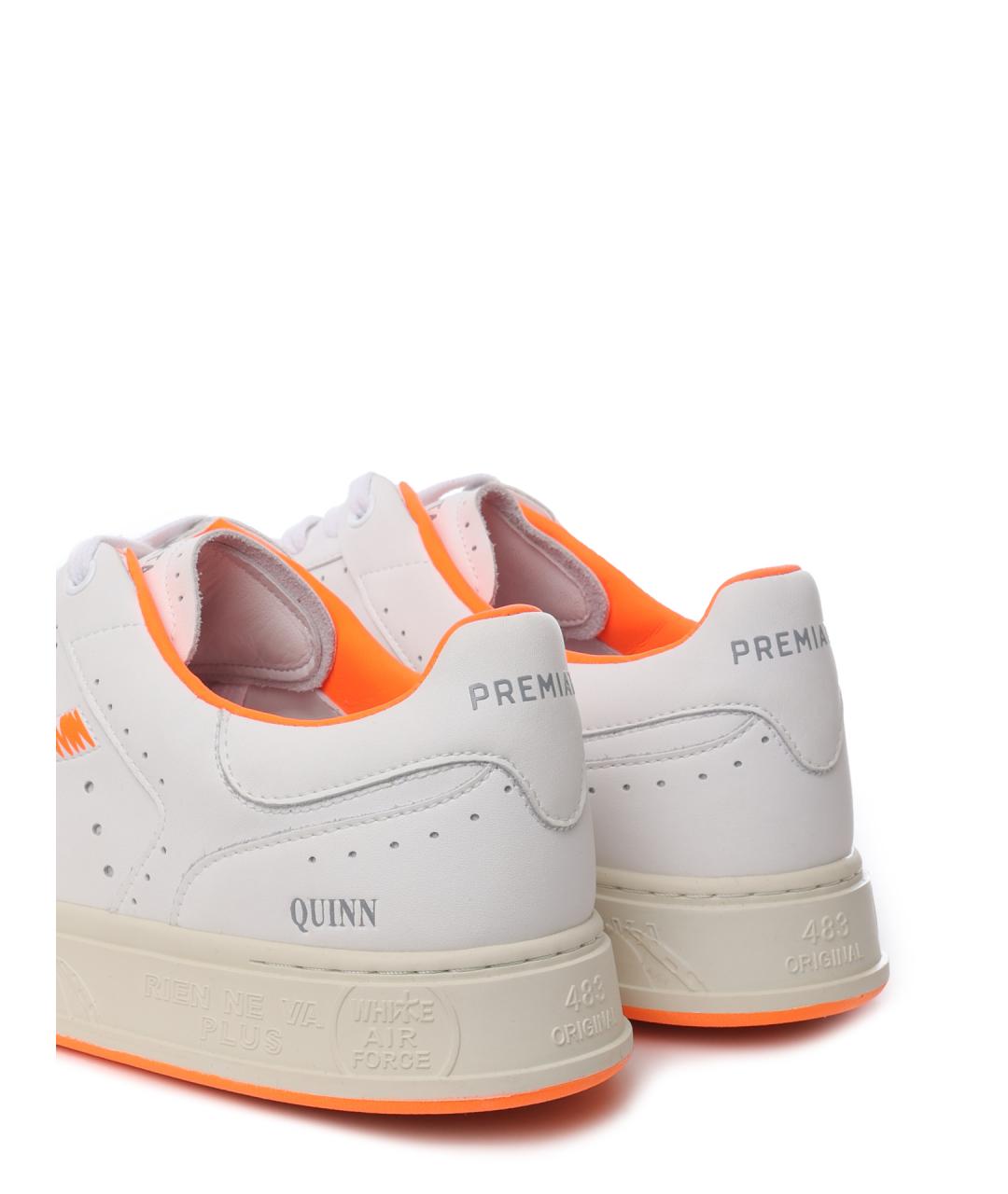 PREMIATA Белые низкие кроссовки / кеды, фото 6