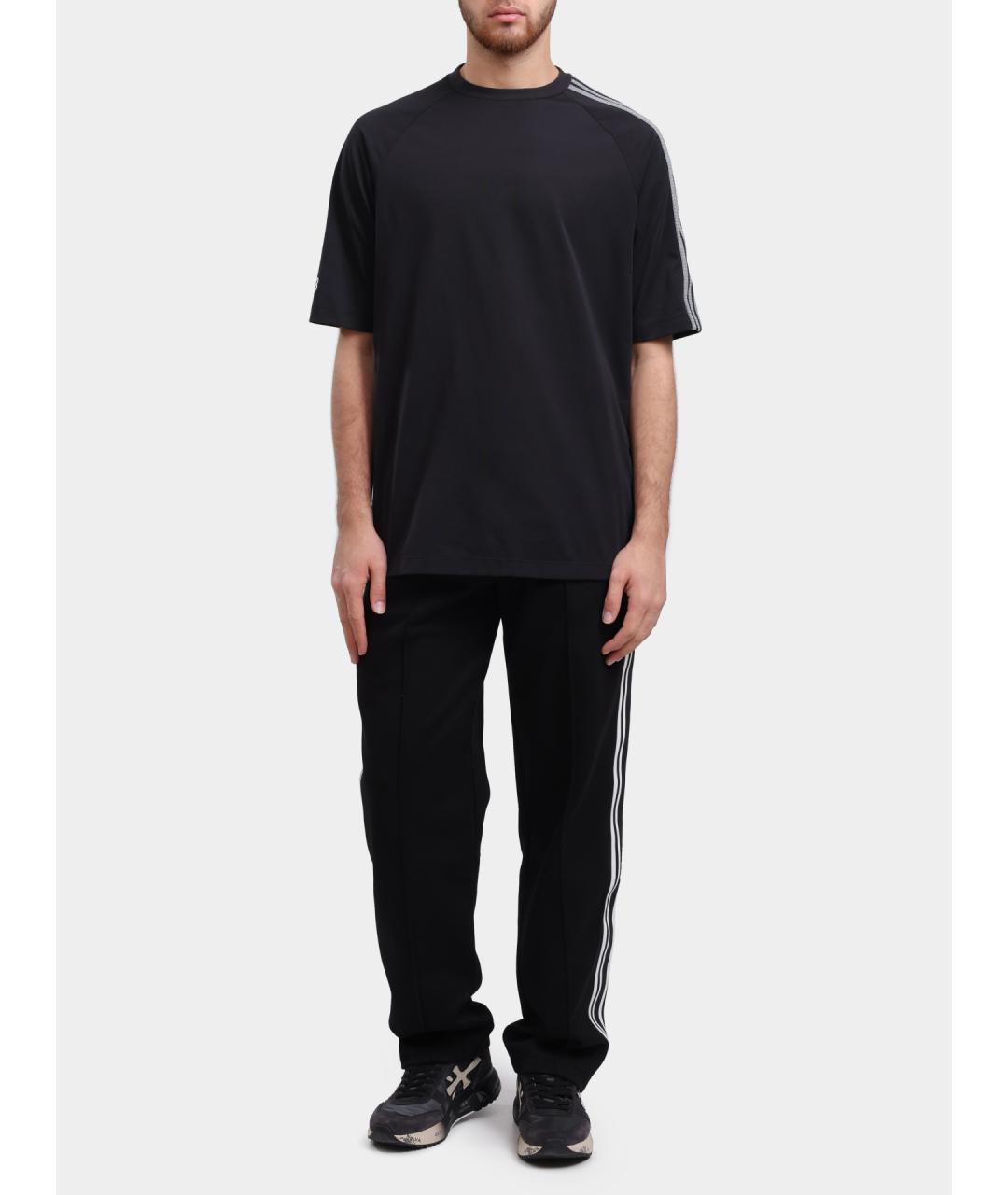 Y-3 Черная футболка, фото 2