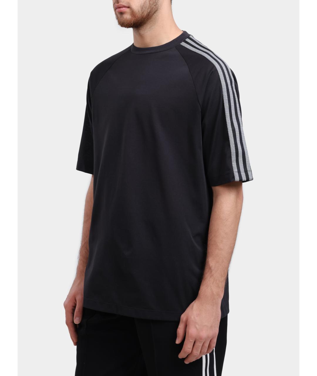 Y-3 Черная футболка, фото 3