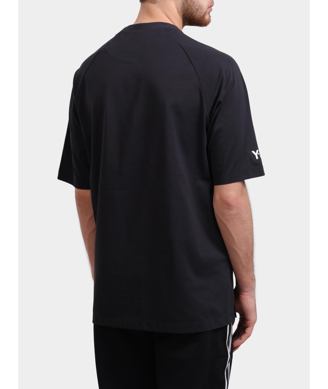 Y-3 Черная футболка, фото 5