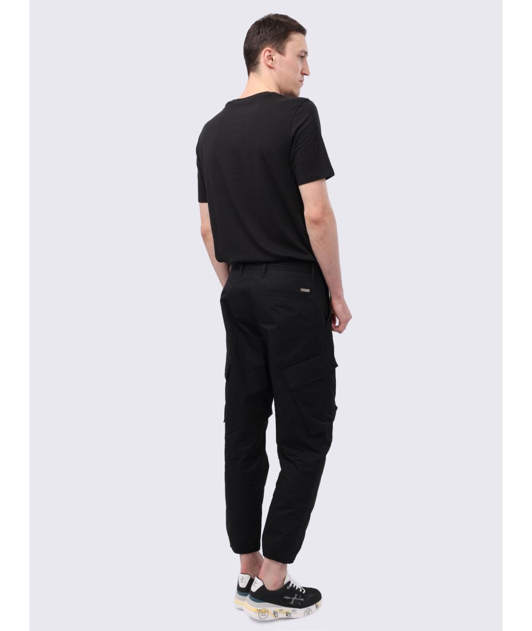 ARMANI EXCHANGE Черные повседневные брюки, фото 6