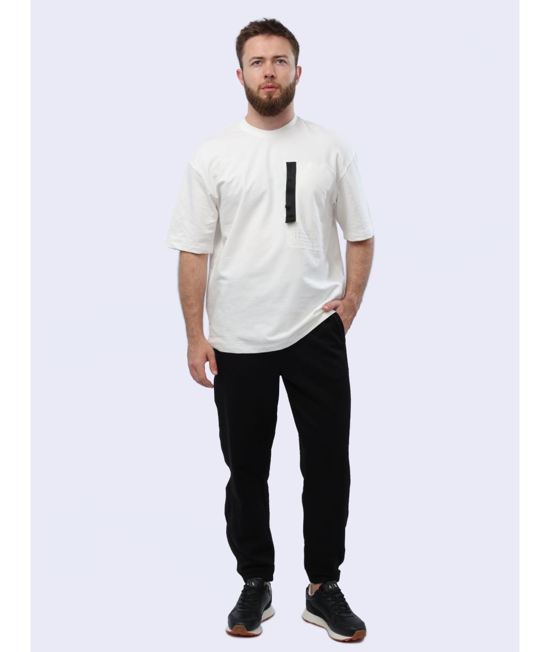 ARMANI EXCHANGE Белая футболка, фото 2