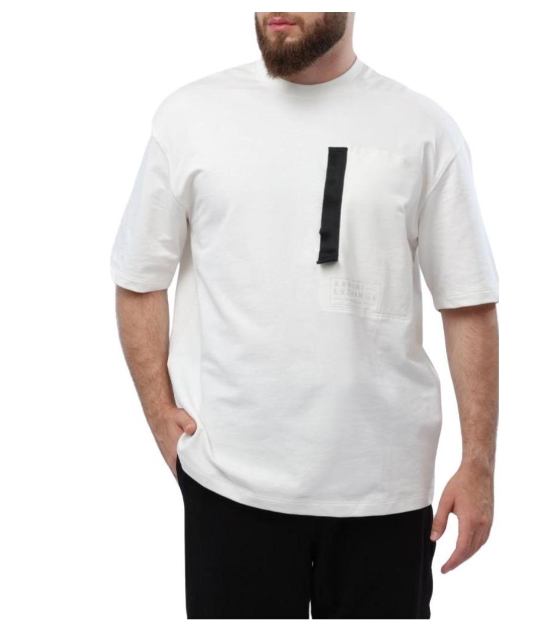 ARMANI EXCHANGE Белая футболка, фото 1