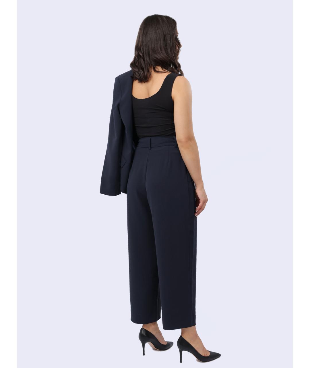 ARMANI EXCHANGE Темно-синие брюки широкие, фото 6