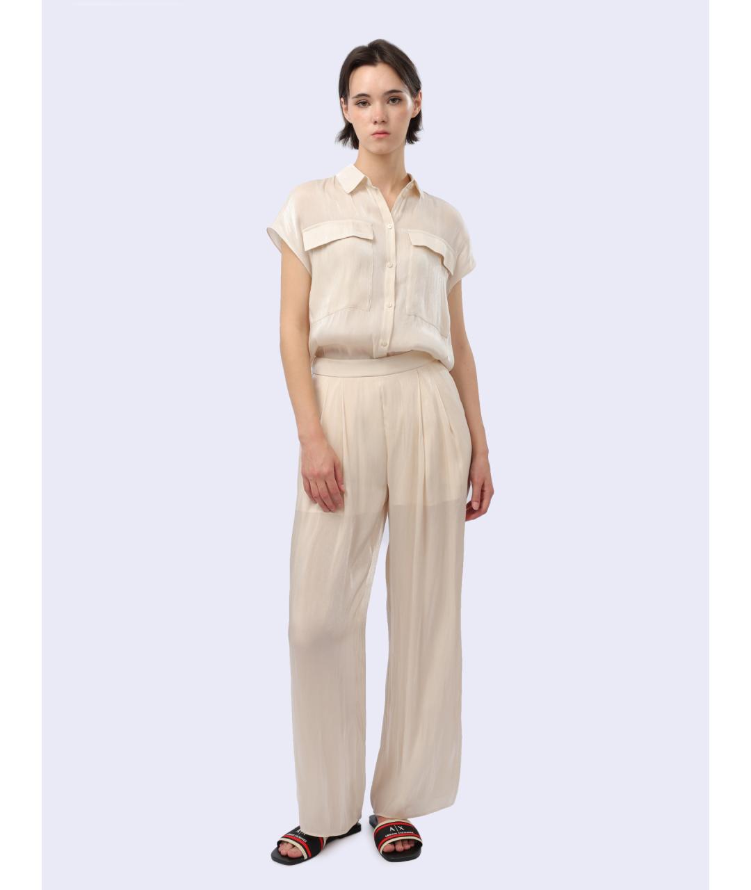 ARMANI EXCHANGE Бежевая рубашка, фото 2