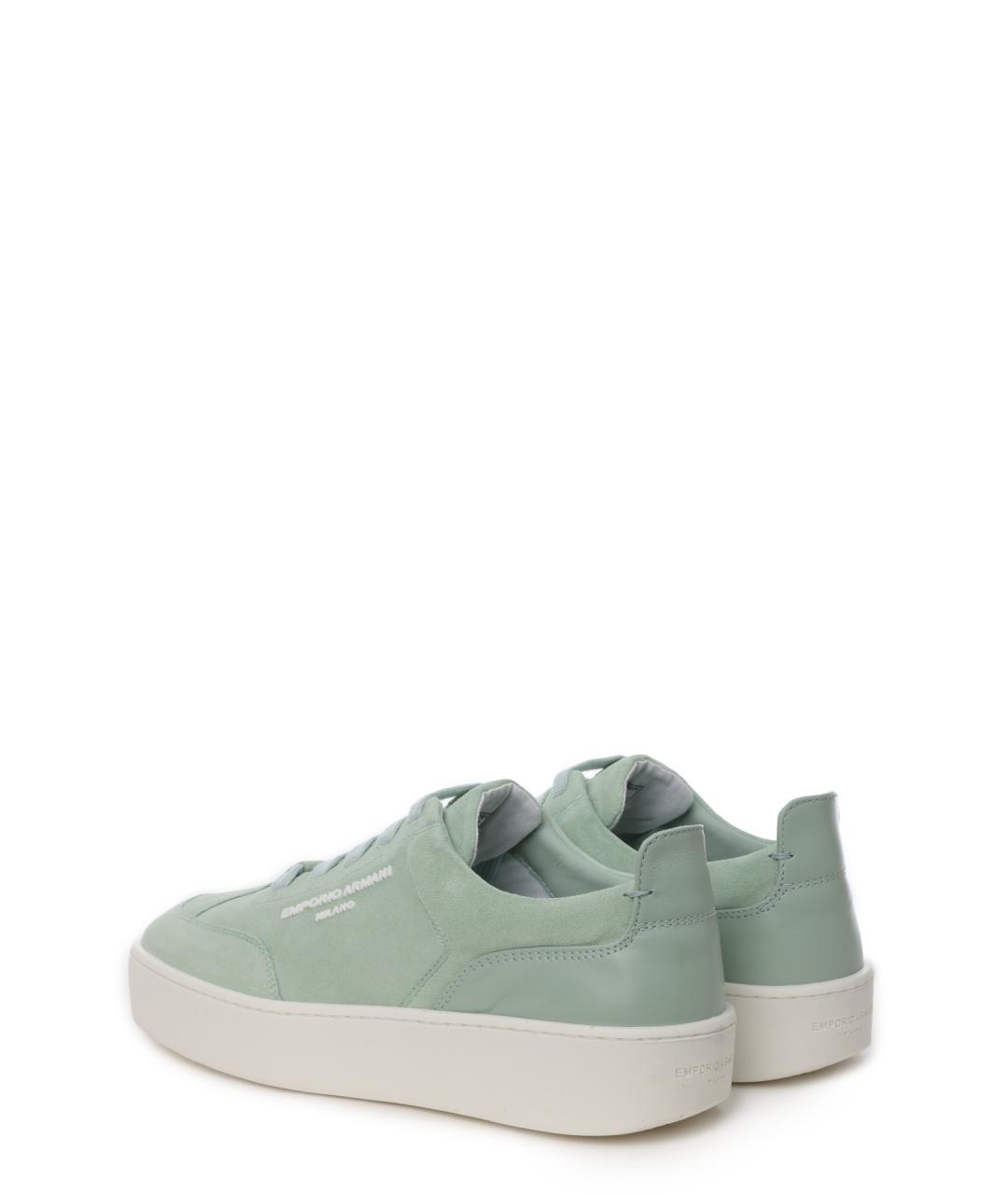 EMPORIO ARMANI Замшевые кеды, фото 3