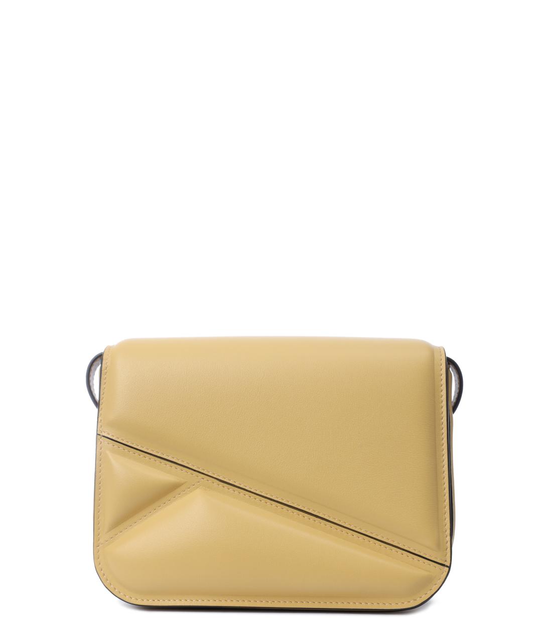 WANDLER Желтая кожаная сумка через плечо, фото 3
