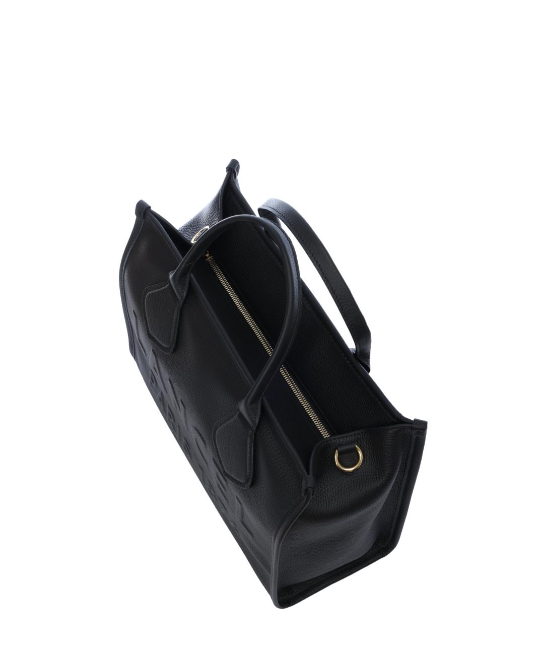 LANCEL Черная кожаная сумка тоут, фото 5