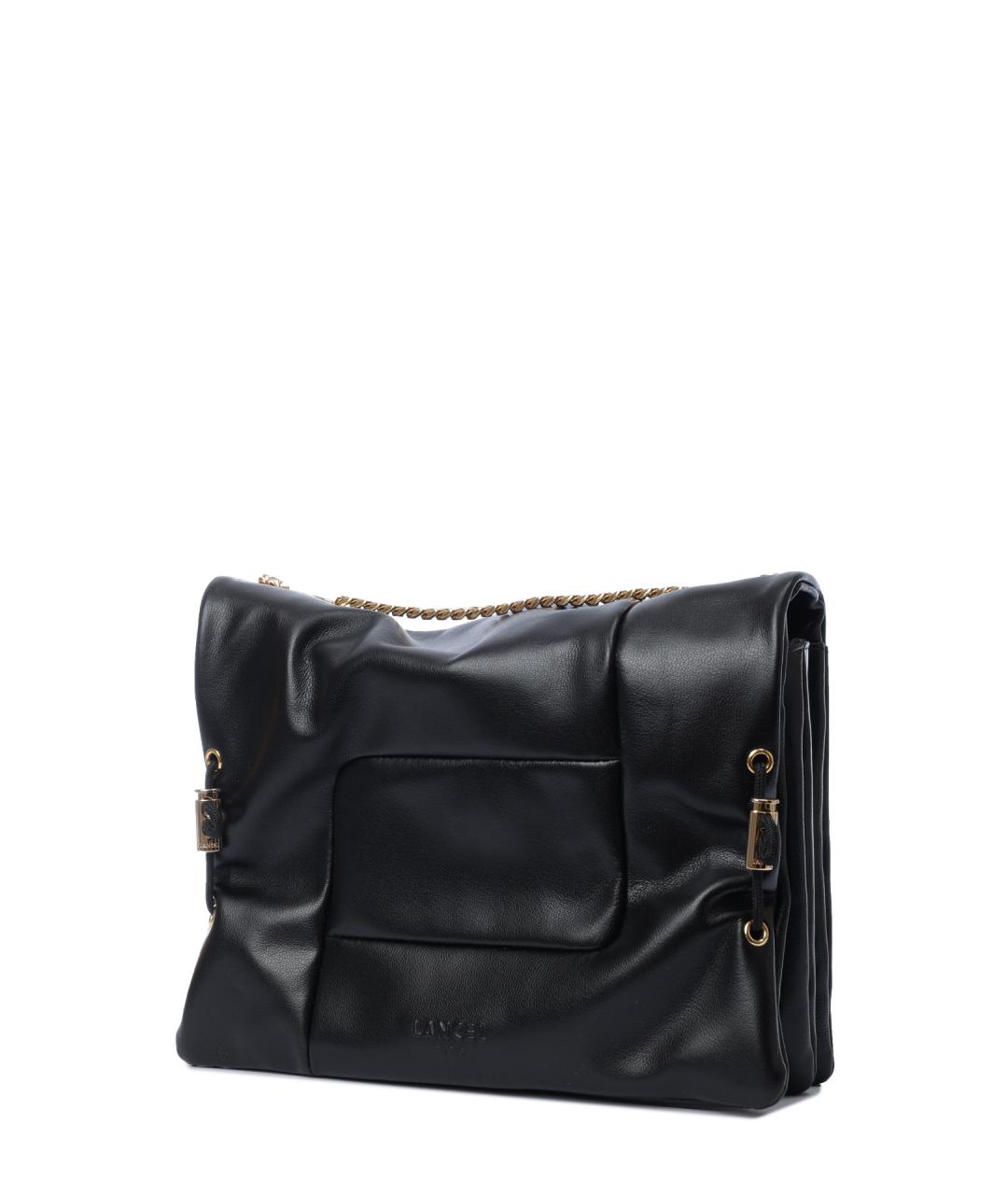 LANCEL Черная сумка через плечо, фото 3