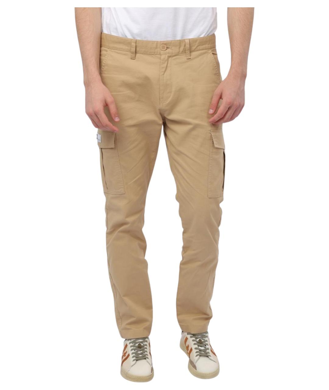 TOMMY HILFIGER Бежевые повседневные брюки, фото 1