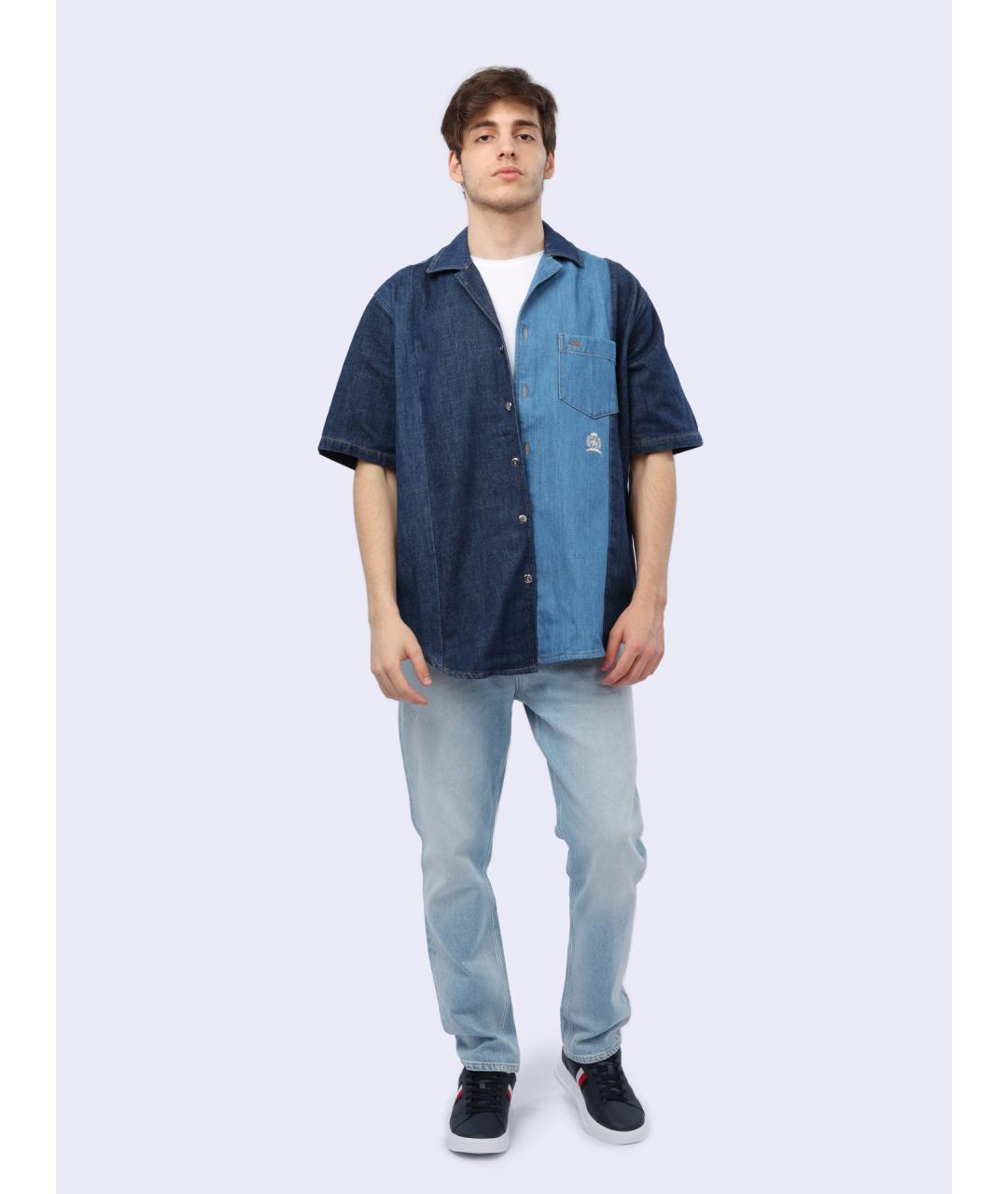 TOMMY HILFIGER Мульти хлопковая кэжуал рубашка, фото 2