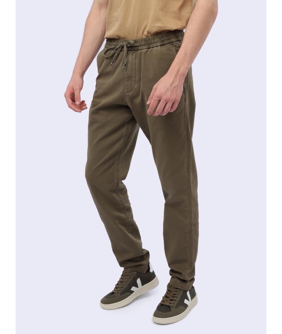 TOMMY HILFIGER Хлопковые повседневные брюки, фото 3