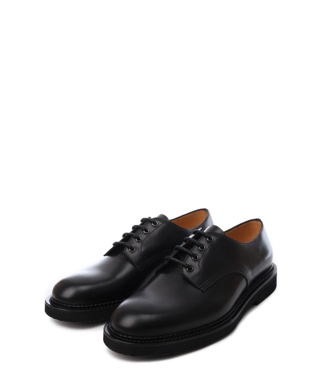 PREMIATA Черные кожаные туфли, фото 2