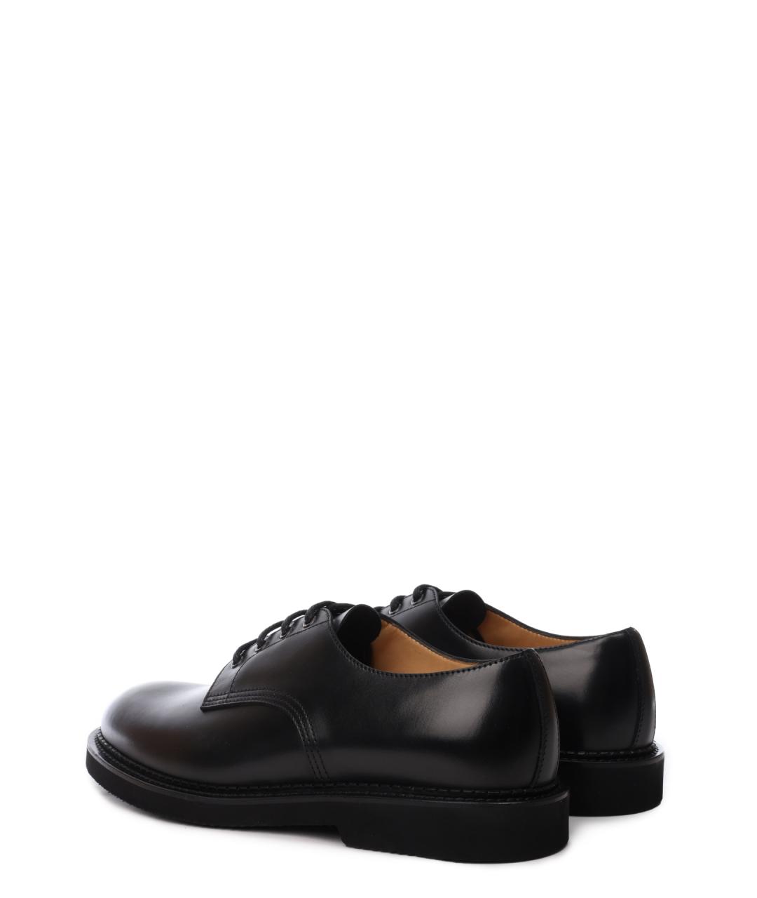 PREMIATA Черные кожаные туфли, фото 3