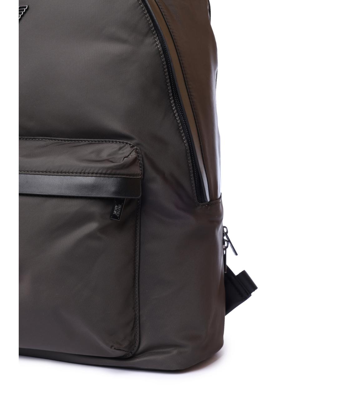 EMPORIO ARMANI Серый рюкзак, фото 3