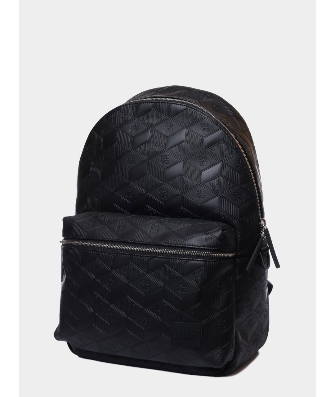 HUGO Черный рюкзак, фото 2