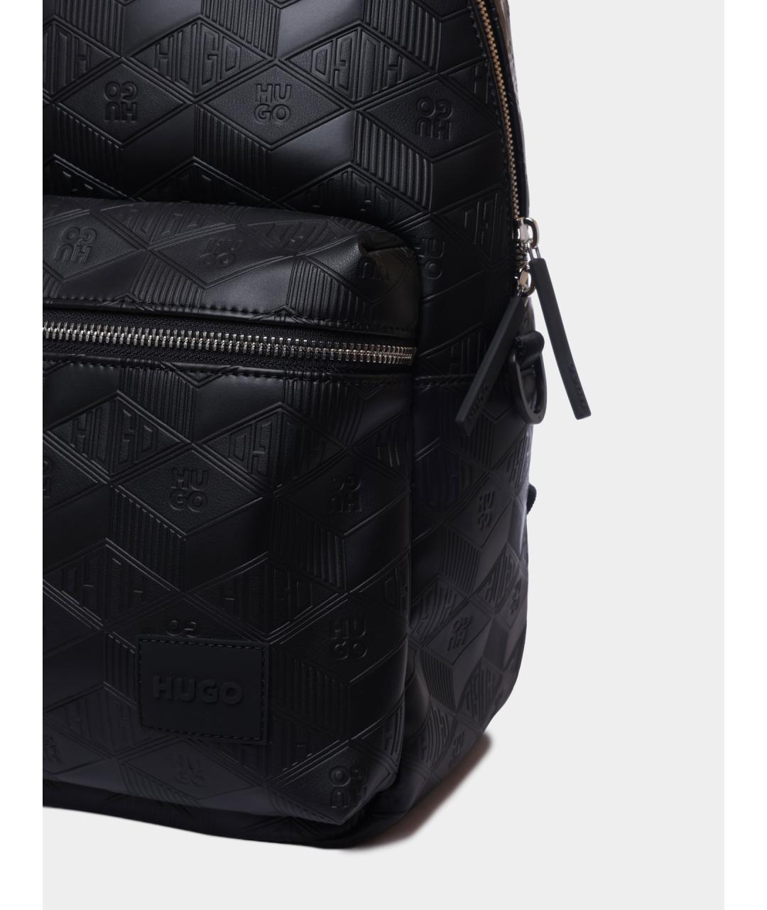 HUGO Черный рюкзак, фото 3