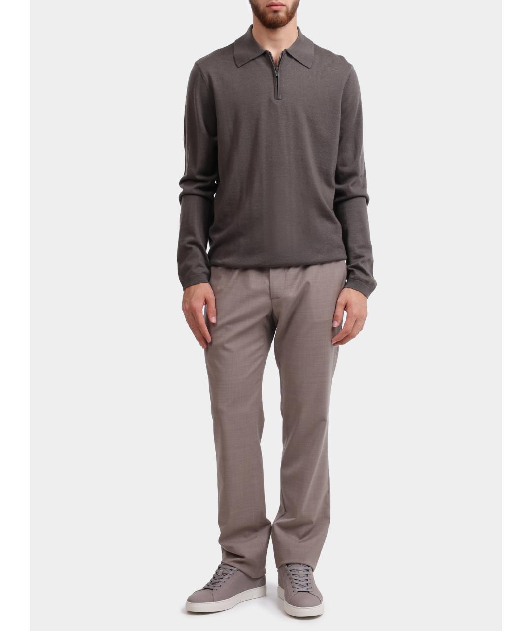 EMPORIO ARMANI Шерстяной джемпер / свитер, фото 3