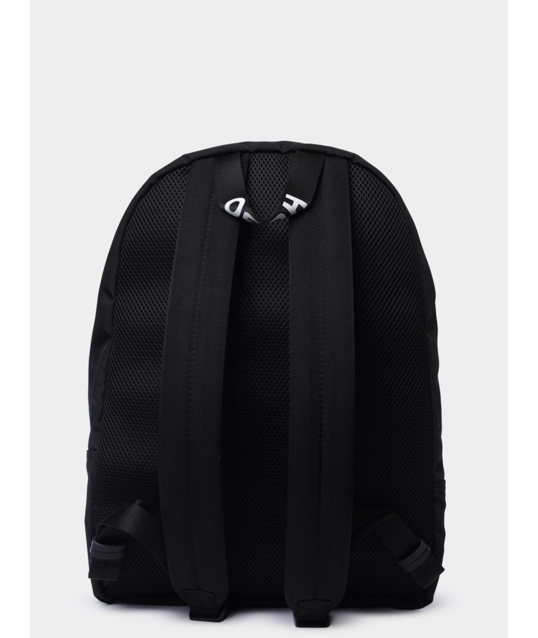 HUGO Черный синтетический рюкзак, фото 4
