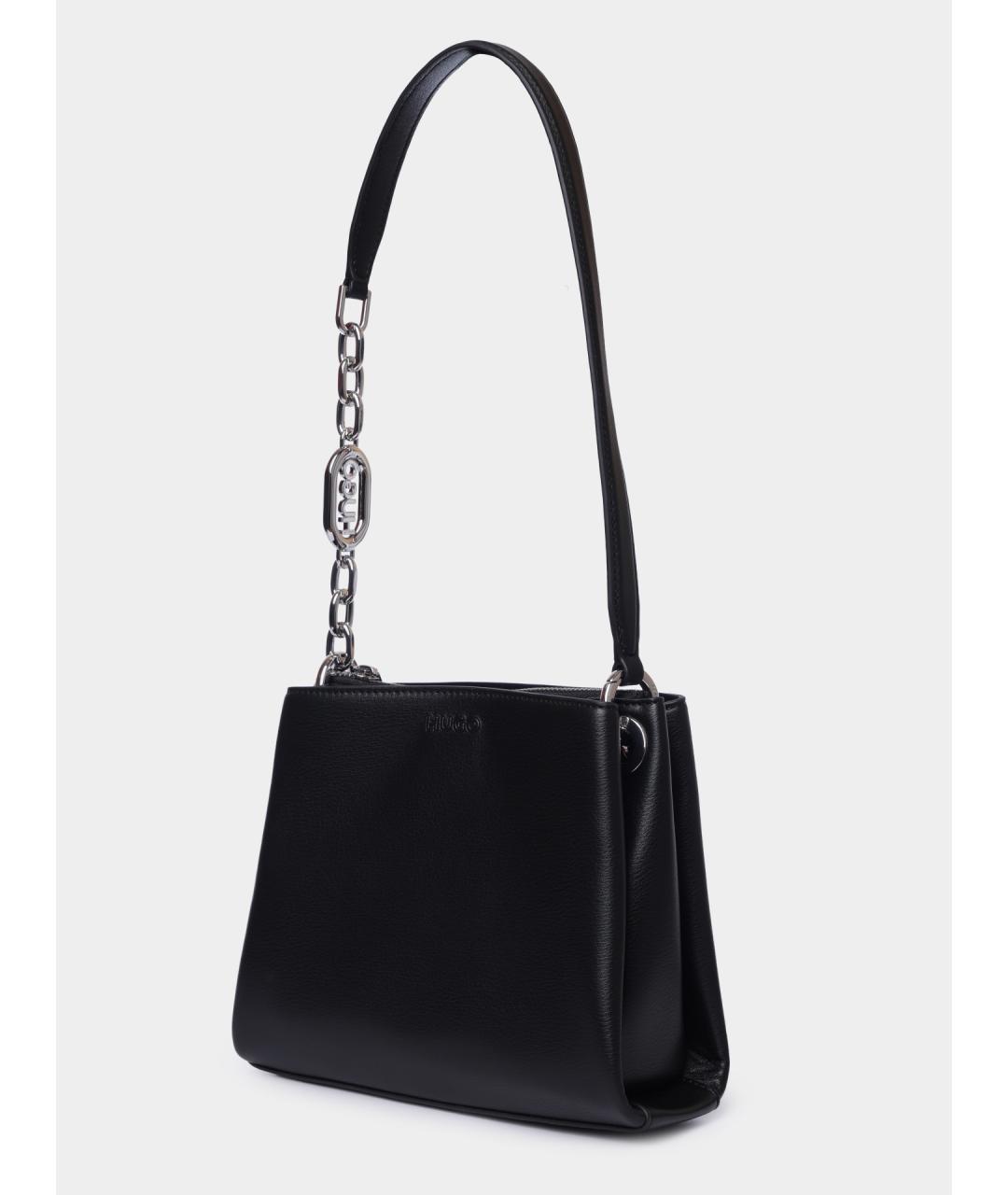 HUGO Черная сумка через плечо, фото 5