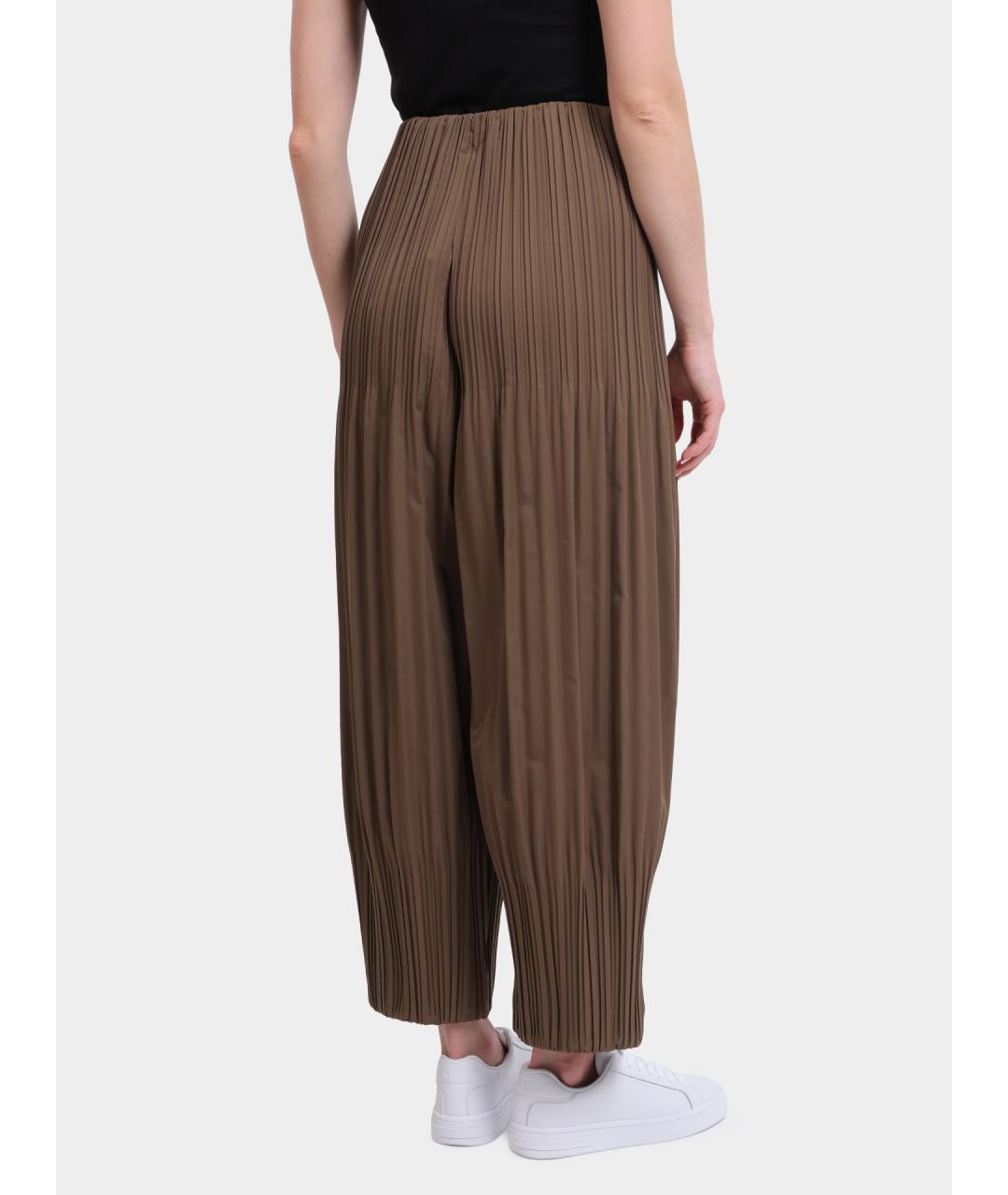 ARMANI EXCHANGE Коричневые прямые брюки, фото 5